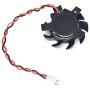 Tricom Cooling Fan w/ 2 Wires 2 Pins for Dahua DVR/HDCVI Motherboard