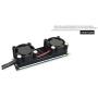 JMT M.2 NVME NGFF Heatsink SSD Cooler with 20mm Powerful Cooling Fan for Desktop PCIE M.2 2280 22110SSD with Thermal Pad (Black for 2280)