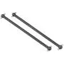 RC Car Drive Shafts, 2 Pcs 101mm Metal Dog Bone Drive Shafts for FS 53633/51805 / 51806 1/10 Scale RC Car Accessory Parts(Black)