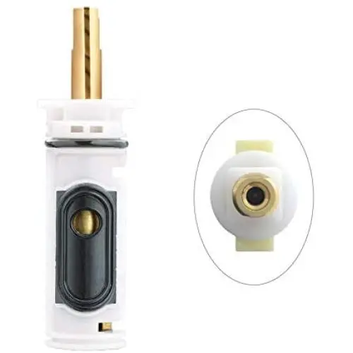 D-Will 1222 One-Handle Posi-Temp Faucet Cartridge Replacement for Moen Tub Shower and Shower Replacement Part 1222 1222B, Silicone Oil Included, Brass and Plasti D-Will 1222 One-Handle Posi-Temp Faucet Cartridge Replacement for Moen Tub Shower and Shower Replacement Part 1222 1222B, Silicone Oil Included, Brass and Plasti