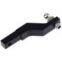 ShareGoo CNC Aluminum & Brass Trailer Tow Trailer Drop Hitch Receiver Upgrades Parts for Traxxas TRX-4 Trail 1/10 RC Crawler Car Truck