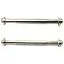 DAPENGNIAO 18301-10 5m Metal RC Car Wheel Drive Shaft Replacement Fit Suitable for HS 18301 18302 18311 18312 1/18 RC Car Upgrade Parts Accessories (Color : Silver)