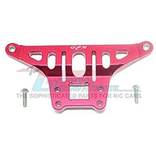 GPM for Traxxas Unlimited Desert Racer 4X4 (#85076-4) Upgrade Parts Aluminum Thickened Front Upper Arm Stabilizer - 1Pc Set Red