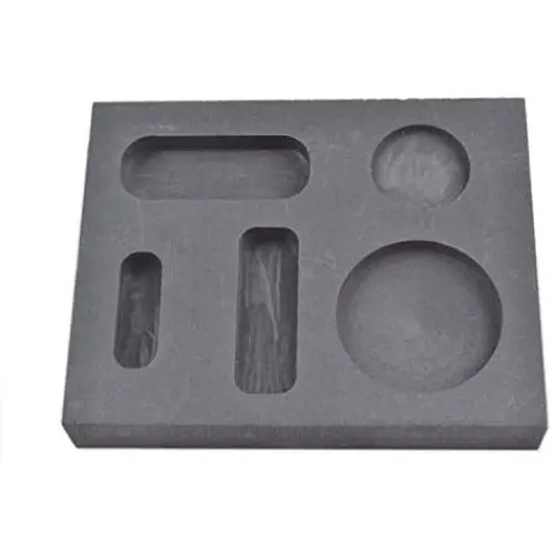 OTOOLWORLD Graphite Casting Ingot Mold Metal Refining Scrap Bar Coin Combo 1/4 1/2 1 oz