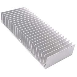 Awxlumv Aluminum Heatsink 60 x150 x 25 mm / 2.36x 5.91x 0.98 Inch Radiator for Circuit Board PCB Heat Sinks Led Cooling Cooler Amplifier Transistor Semiconductor Devices with 24 pcs Fins - Sliver