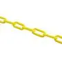 Houseables Plastic Chain, Safety Barrier, 124 Foot, 2'' Links, Light Weight, UV Protected, Accessory for Crowd Control, Queue Line, Decoration, Chains Link Fence (Yellow) Houseables Plastic Chain, Safety Barrier, 124 Foot, 2'' Links, Light Weight, UV Protected, Accessory for Crowd Control, Queue Line, Decoration, Chains Link Fence (Yellow)