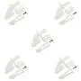 Maxmoral 5 Sets RC Fixed Wing Airplane Control Horn Kit - 5X Nylon Control Horn + 5X Clevis + 5X 1.2x180mm Push/Pull Rod + 5X 1.3mm Fast Holder + 1x M3 Wrench Maxmoral 5 Sets RC Fixed Wing Airplane Control Horn Kit - 5X Nylon Control Horn + 5X Clevis + 5X 1.2x180mm Push/Pull Rod + 5X 1.3mm Fast Holder + 1x M3 Wrench