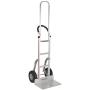 Magliner HMK119K2C5E Aluminum Hand Truck, Horizontal Loop Handle with Vinyl Sleeve, 20'' x 12'' Aluminum Extruded Plate, 500 lb Capacity