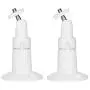 Wasserstein Adjustable Metal Mount with Universal Screw Compatible with Wyze Cam - Extra Flexibility for Your Wyze Cam (2 Pack, White) Wasserstein Adjustable Metal Mount with Universal Screw Compatible with Wyze Cam - Extra Flexibility for Your Wyze Cam (2 Pack, White)
