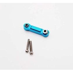 AtFipan A959-B A969 A979 k929 Metal Upgrade RC Car Parts Servo Rudder Rod - BLUE