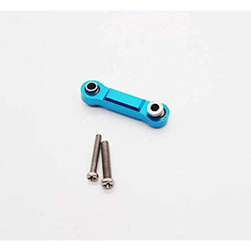 AtFipan A959-B A969 A979 k929 Metal Upgrade RC Car Parts Servo Rudder Rod - BLUE AtFipan A959-B A969 A979 k929 Metal Upgrade RC Car Parts Servo Rudder Rod - BLUE