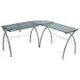 SD STUDIO DESIGNS Futura LS WorkCenter with Tilt Top Adjustable Drafting Table Craft Table Drawing Desk Hobby Table Writing Desk Studio Desk, Silver / Blue Glass SD STUDIO DESIGNS Futura LS WorkCenter with Tilt Top Adjustable Drafting Table Craft Table Drawing Desk Hobby Table Writing Desk Studio Desk, Silver / Blue Glass