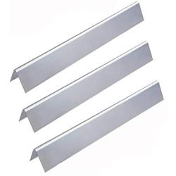 GasSaf 15.3'' 304 Stainless Steel Flavorizer Bar Replacement for Weber 7635 Spirit 200 Series, Spirit E-210, S-210, E-220, S-220(2013-2016), 3-Pack Durable Flavor Bar(15.3''L x3.5''W x2.5''H)