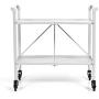 Cosco Indoor/Outdoor Serving Cart, Folding, White