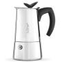 Bialetti moka Musa Stove top Coffee Maker, 4-Cup, Silver