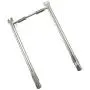 Hisencn Gas Grill Stainless Steel Burner Tubes Pipe Replacement for Weber Spirit 200, Spirit E-210, E-220, Spirit S-210, S-220 Series Gas Grills with Up Front Controls (Model Years 20), 18'', 69785
