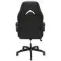OFM ESS Collection Racing Style Bonded Leather Gaming Chair, in Gray (ESS-3085-GRY)