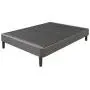 Classic Brands Claridge Upholstered Mattress Foundation | Platform Bed | Metal Frame with Wood Slat Support | Grey, Queen Classic Brands Claridge Upholstered Mattress Foundation | Platform Bed | Metal Frame with Wood Slat Support | Grey, Queen