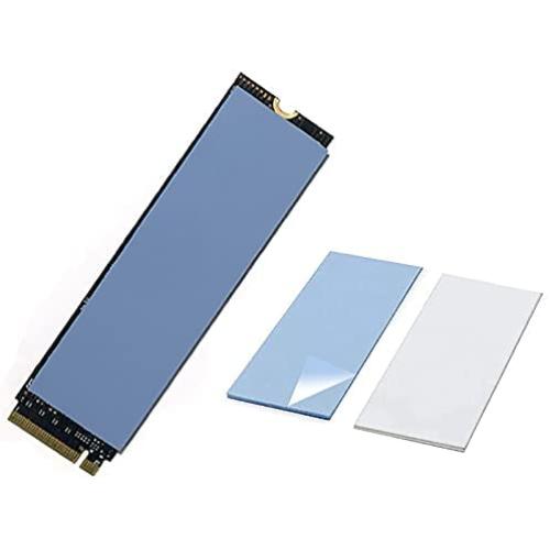 0.039 inch Ultra Thin M.2 SSD Heatsinks NVME DIY Laptop PC Memory Cooling Summer Fin Radiation Dissipate Coolers Ceramic Chip Cooling 2260