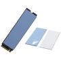 0.039 inch Ultra Thin M.2 SSD Heatsinks NVME DIY Laptop PC Memory Cooling Summer Fin Radiation Dissipate Coolers Ceramic Chip Cooling 2260