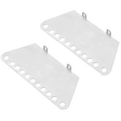 Facibom Metal Pedal Side Plate Slider for MN D90 D91 D99S MN99S 1/12 RC Car Upgrade Parts Accessories