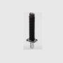 Alician 15cm Universal Samurai Sword Gear Shift Knob Shifter Katana Metal Black+Red Outside Black + Inner Black