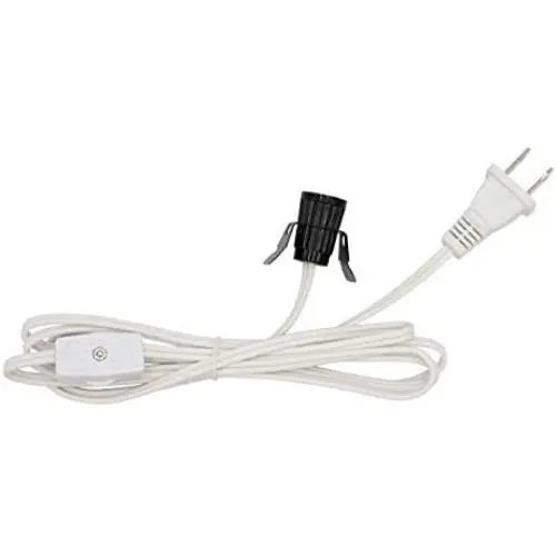 Creative Hobbies 708N1 Single Light Replacement Clip in Lamp Cord for Christmas Village House, Pumpkin Lights, Small Objects (10) Creative Hobbies 708N1 Single Light Replacement Clip in Lamp Cord for Christmas Village House, Pumpkin Lights, Small Objects (10)