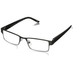 Foster Grant Mens Chip Square Reading Glasses