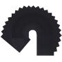 Perzodo 24 Pieces Black Adhesive Back Felt Sheets Fabric Sticky Back Sheets, 8.3 by 11.8'' (A4 Size), Durable and Water Resistant, Multi-Purpose for Art and Craft Making Perzodo 24 Pieces Black Adhesive Back Felt Sheets Fabric Sticky Back Sheets, 8.3 by 11.8'' (A4 Size), Durable and Water Resistant, Multi-Purpose for Art and Craft Making