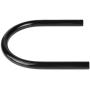 Suuonee Mounting Bracket, Motorcycle Metal Rear Seat Frame Loop Hoop Bracket DIY Accessory, Black (175mm Straight)