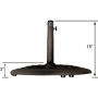 TropiShade 30-Pound Bronze Powder-Coated Cast Iron Umbrella Stand