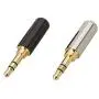 Timibis 3 Pole 3.5mm Male Repair Headphone Jack Plug Metal Audio Soldering & Spring Tool Kits Timibis 3 Pole 3.5mm Male Repair Headphone Jack Plug Metal Audio Soldering & Spring Tool Kits
