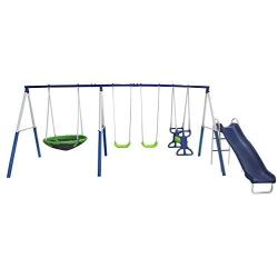 XDP Recreation All Star Outdoor Playground Backyard Kids Toddler Play/Swing Set