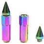 OSIAS Brand New 20PCS M12X1.5 Racing Wheel 60MM Lug Nuts with Socket Key for Honda Colorful