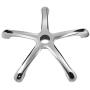 20.5'' Stool Chair Base Replacement Parts to Repair Office Swivel Pneumatic Stool Bottom, Strong Aluminum Metal