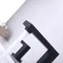 Mejor Solid Brass Two Handle Widespread Bathroom Faucet,with CUPC Water Lines and Metal pop up Drain with Overflow, Matte Black, CME029-MB Mejor Solid Brass Two Handle Widespread Bathroom Faucet,with CUPC Water Lines and Metal pop up Drain with Overflow, Matte Black, CME029-MB