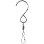 10 Pack Swivel Hooks Clips Smooth Spinning for Hanging Wind Spinners Wind Chimes Crystal Twisters Party Supply Rotating Display S Hooks