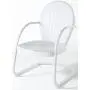 Crosley Furniture Griffith Metal Outdoor Chair - White Crosley Furniture Griffith Metal Outdoor Chair - White