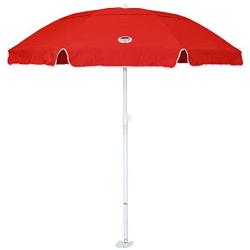 dig-git Beach Umbrella w/Integrated Anchor - Red