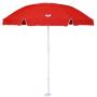 dig-git Beach Umbrella w/Integrated Anchor - Red