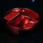 For BMW Fuel Tank Cap Cover Aluminum alloy Metal Gas Tank Fuel Filler Cap Cover Fits for BMW 1 2 3 4 5 6 7 X1 X3 X4 X5 X6 Z series (GASOLINE Red)