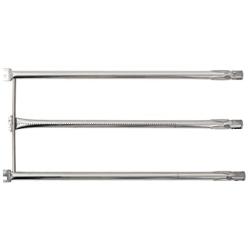 BBQ-Toro Stainless Steel Burner Tube Set | Burner Tubes for Weber Genesis 1000 to 5500, Genesis Gold and Platinum (pre-2002), and Platinum I and II | Free Bonus Meat Thermometer