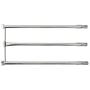 BBQ-Toro Stainless Steel Burner Tube Set | Burner Tubes for Weber Genesis 1000 to 5500, Genesis Gold and Platinum (pre-2002), and Platinum I and II | Free Bonus Meat Thermometer