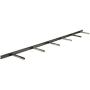 Sheppard Brackets - Heavy Duty Metal Floating Shelf Brackets Easy Mount, Mounting Locations Every Half inch (70 inch)
