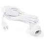 Wallniture Fiore 15 Feet Hanging Lantern Cord with On Off Switch, Room Decor for Pendant Light Bulbs White Socket Set Wallniture Fiore 15 Feet Hanging Lantern Cord with On Off Switch, Room Decor for Pendant Light Bulbs White Socket Set