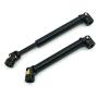 2PCS Stainless Steel Centre Drive Shaft CVD Upgrade Parts for 1/10 RC Crawler Axial SCX10 RC4WD D90 Redcat Gen7 /Pro Crawler (110-158MM)