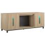 Ameriwood Home Lumina Fireplace TV Stand for TVs up to 70'' (Blonde Oak)