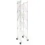 Origami 5-Shelf Slim Pantry Storage Rack with Wheels | Kitchen Pantry Wire Shelving with 4 Wooden Inlays, Freestanding Shelf, No Assembly or Tools Required | 24'' W x 11'' D x 56'' H | White Origami 5-Shelf Slim Pantry Storage Rack with Wheels | Kitchen Pantry Wire Shelving with 4 Wooden Inlays, Freestanding Shelf, No Assembly or Tools Required | 24'' W x 11'' D x 56'' H | White