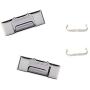 Replacement Headband Metal Folding Hinge Clip Cover Pin Repair Parts Set Compatible with Studio 3 Studio 3.0 Wireless Over-Ear Headphones (Silver)