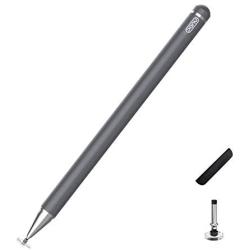 Stylus Pens for Touch Screens iPad Pencil, Magnetism Cap Capacitive Pen with Replacement Fine Point Fiber Disc Tips for Apple/iPhone/iPad Pro/Mini/air/Android/Microsoft/Surface/Tablet Or Kids Drawing